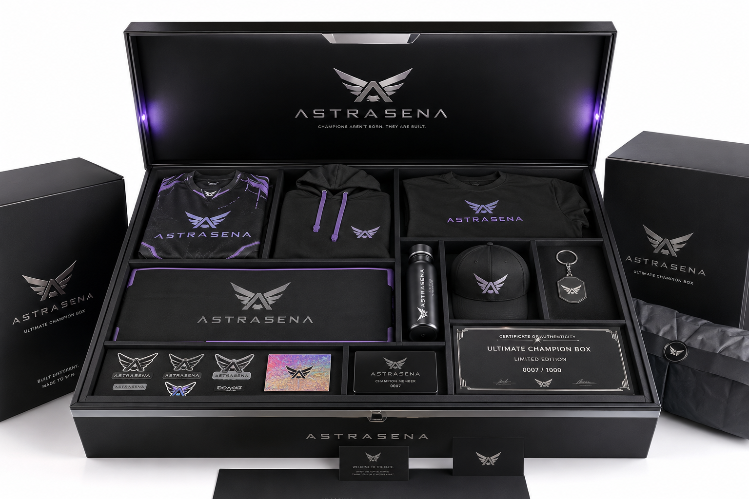 👑 AstraSena Ultimate Champion Box | Limited Collector's Edition