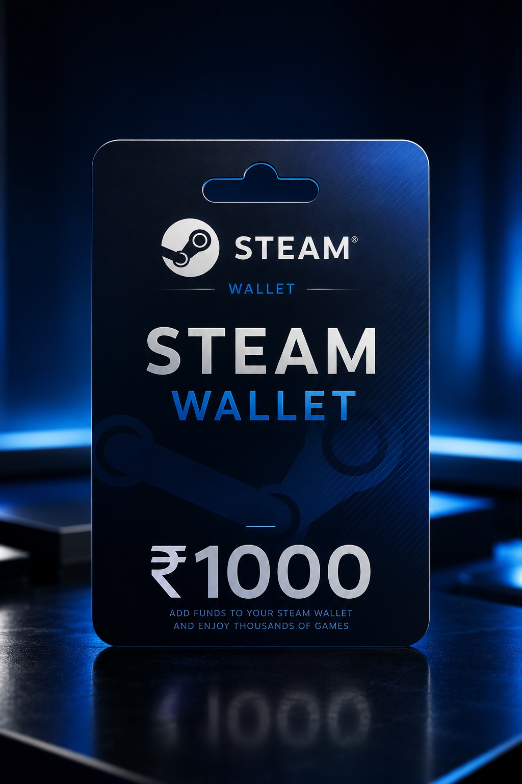 Steam Wallet ₹1000 | Instant Digital Delivery