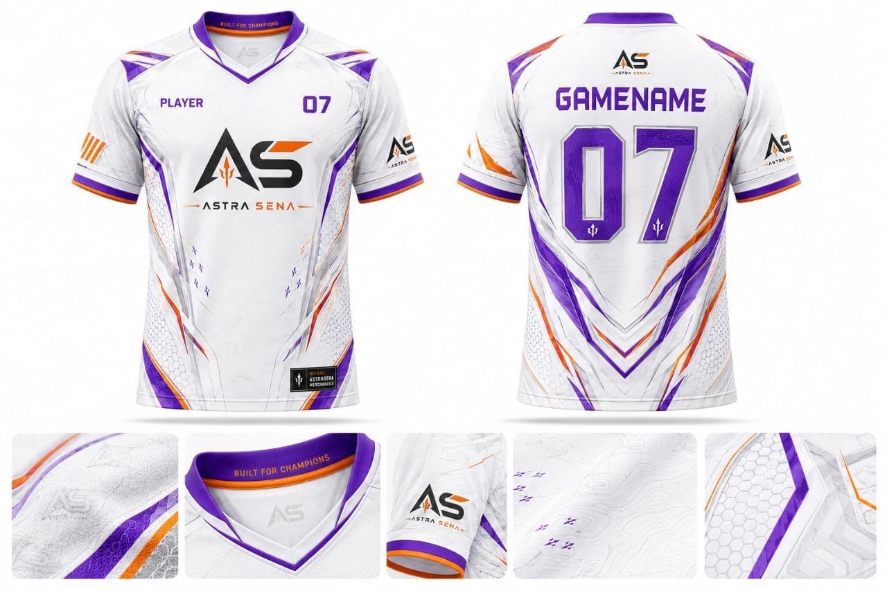AstraSena Esports Team Apparel – Premium Gaming Jersey for Gamers & Fans